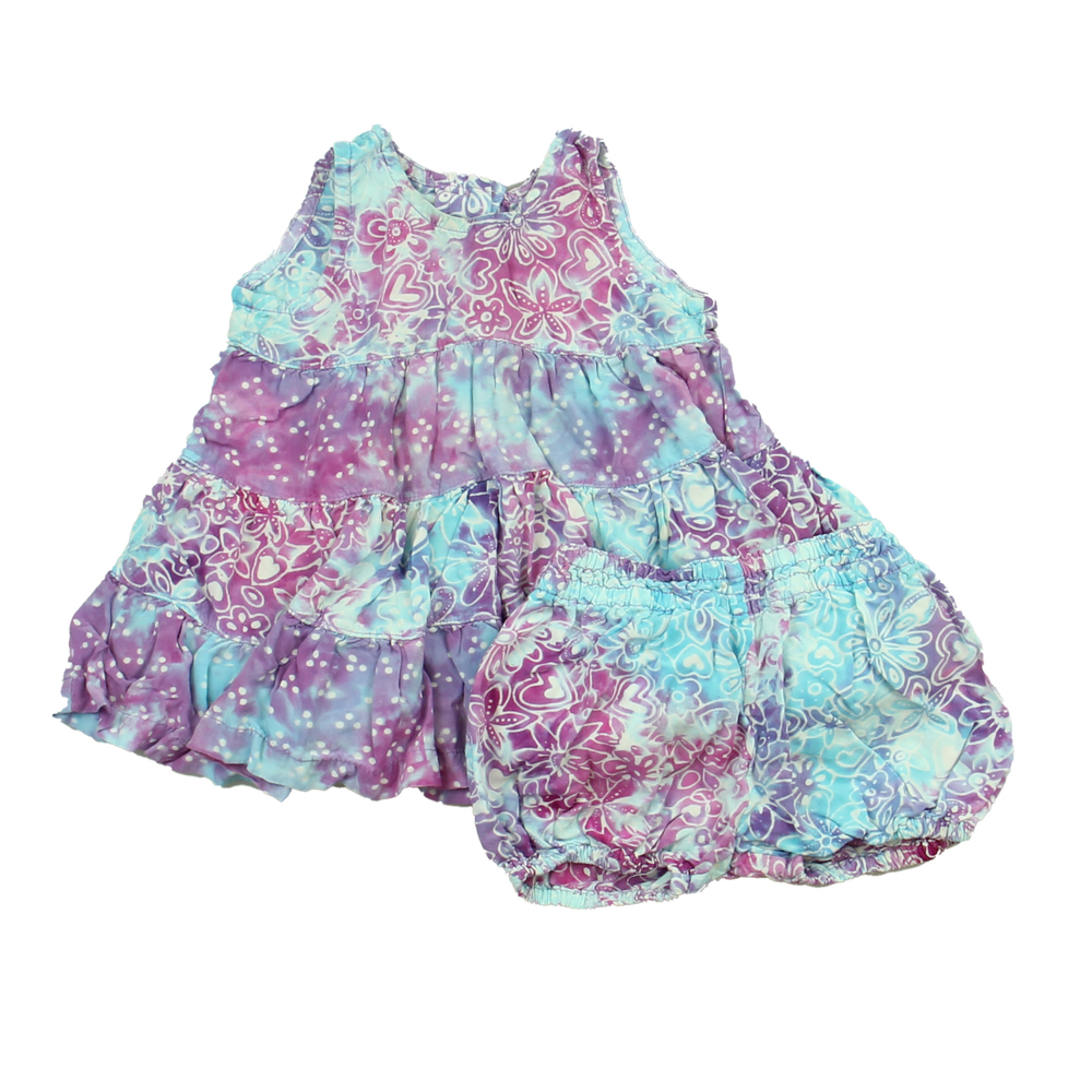 blueginger Girls Purple | Blue Dress size: 12 Months
